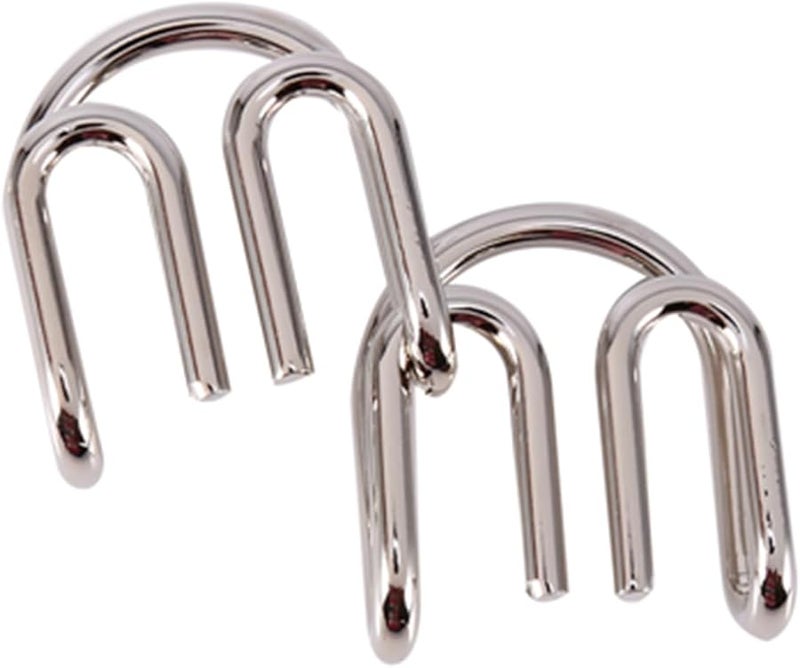 مجموعة لعبة لغز اختبار ذكاء الأسلاك المعدنية لعبة تحدي الدماغ للأطفال والكبار - Image 4